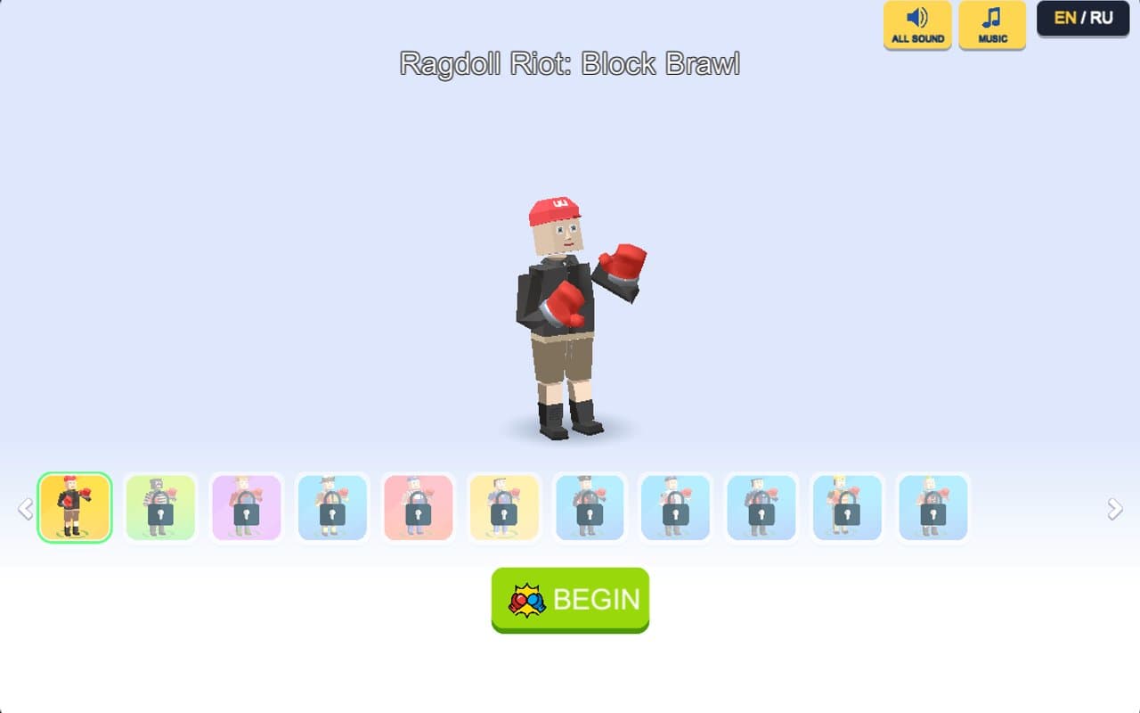 Portada de Ragdoll Riot: Block Brawl