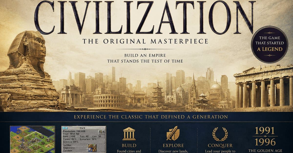 Cover image for Sid Meier's Civilization