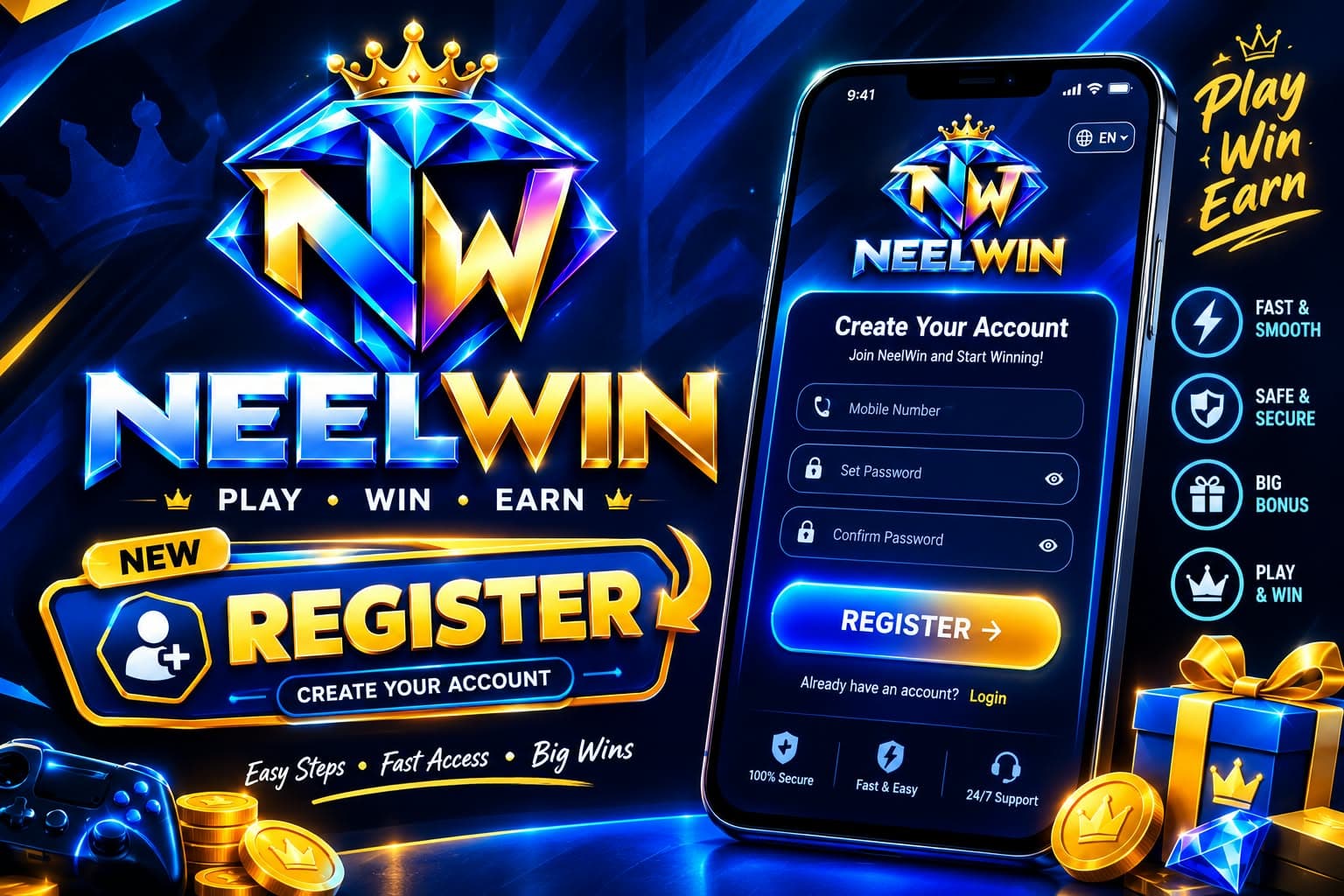 NeelWin – Login, Register, game and app Neel wins cover