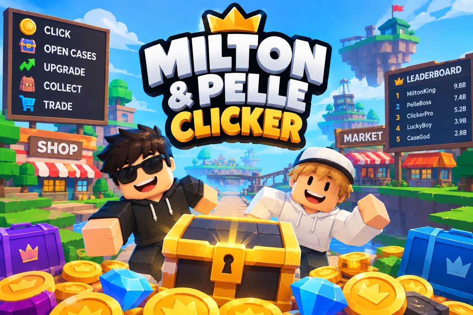 Cover image for Milton & Pelle Clicker