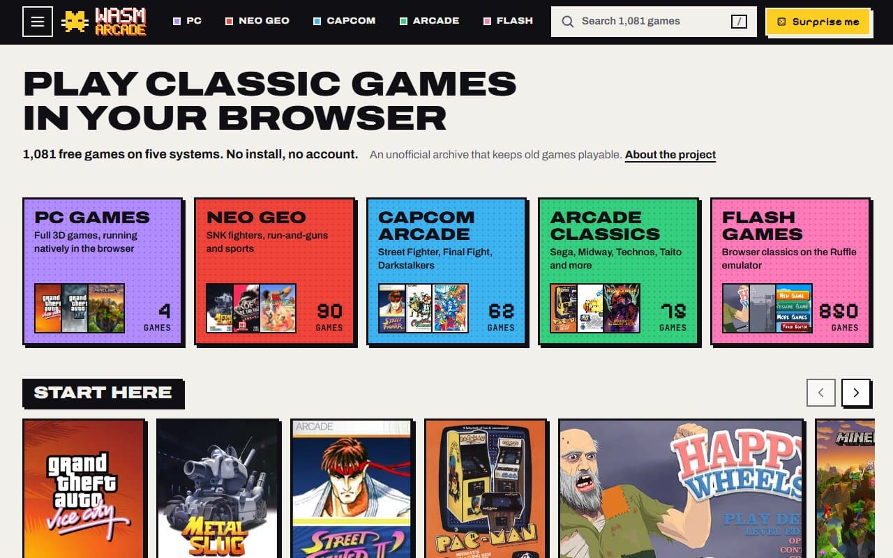 Cover image for WASM Arcade