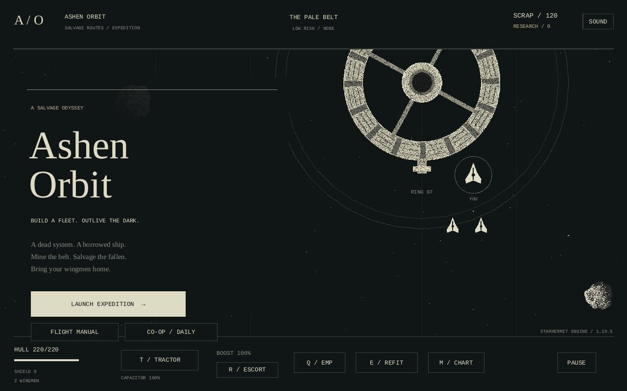 Cover image for Ashen Orbit