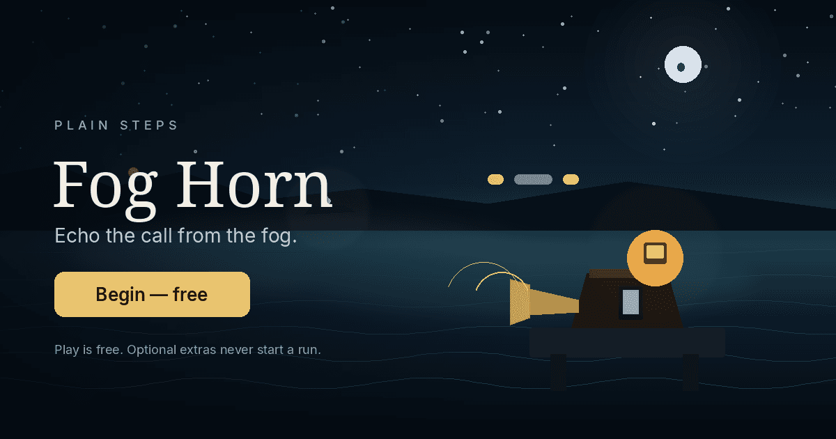 Cover image for Fog Horn