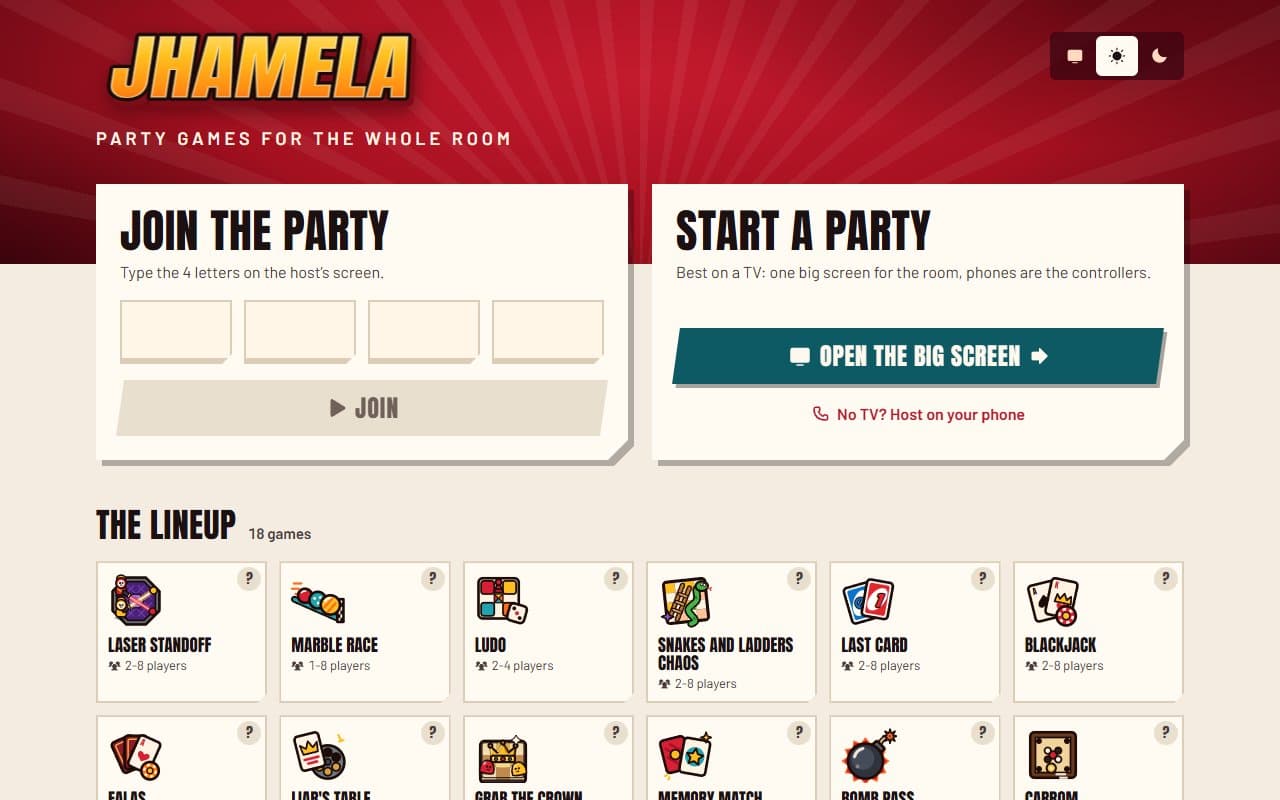 Portada de Jhamela Party