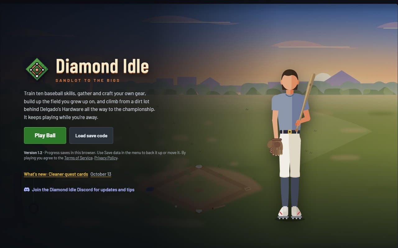 Cover image for Diamond Idle