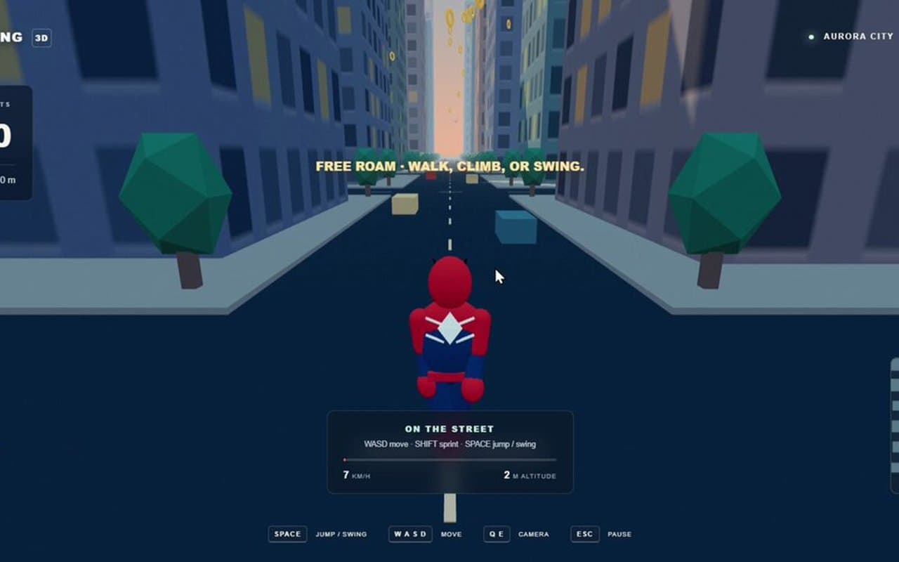 Web Swing 3D cover