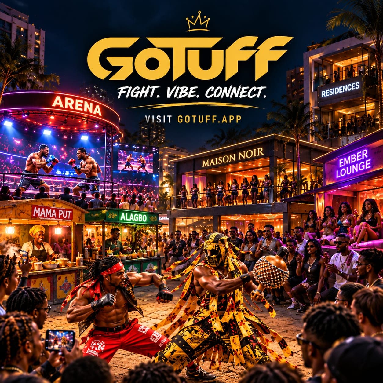 Cover image for GoTuff | Lifestyle Fantasy Game - City Life After Dark