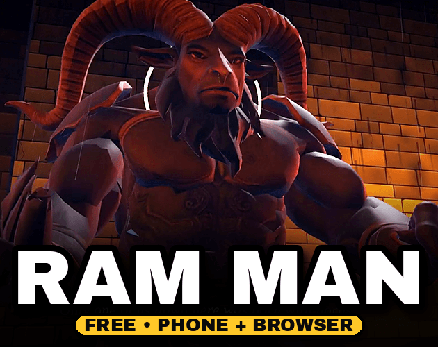 Portada de Ram Man: Half Goat, Half God