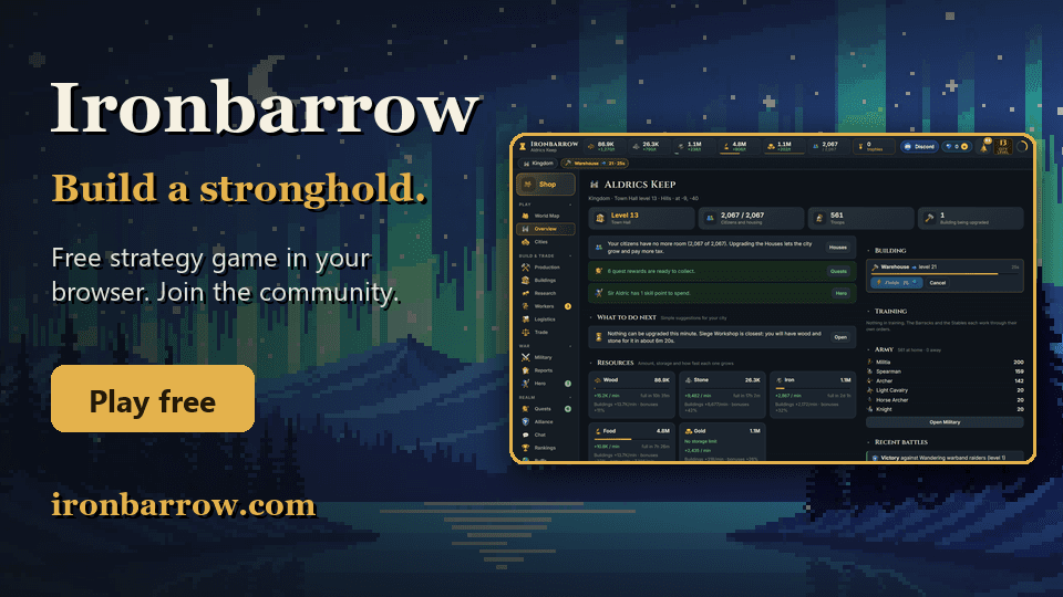 Portada de Ironbarrow