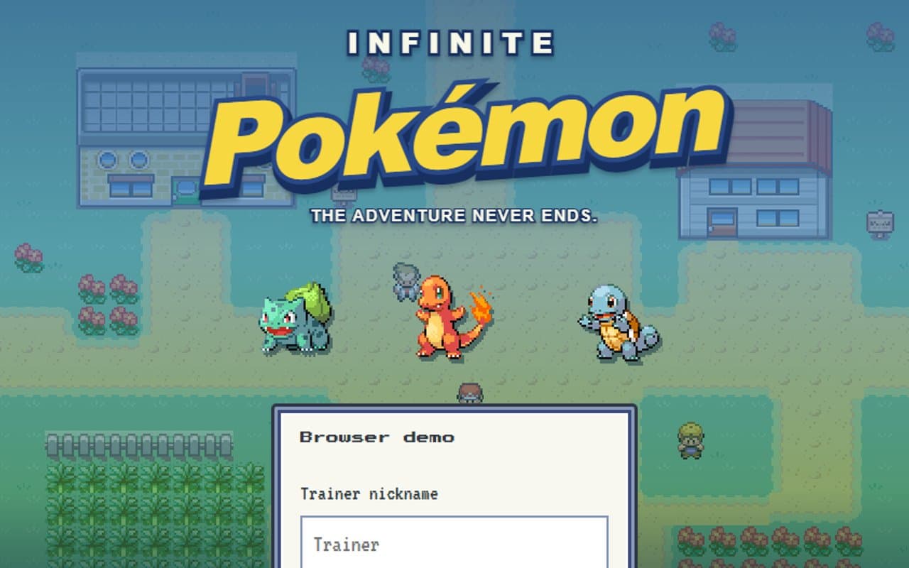 Infinite Pokemon cover