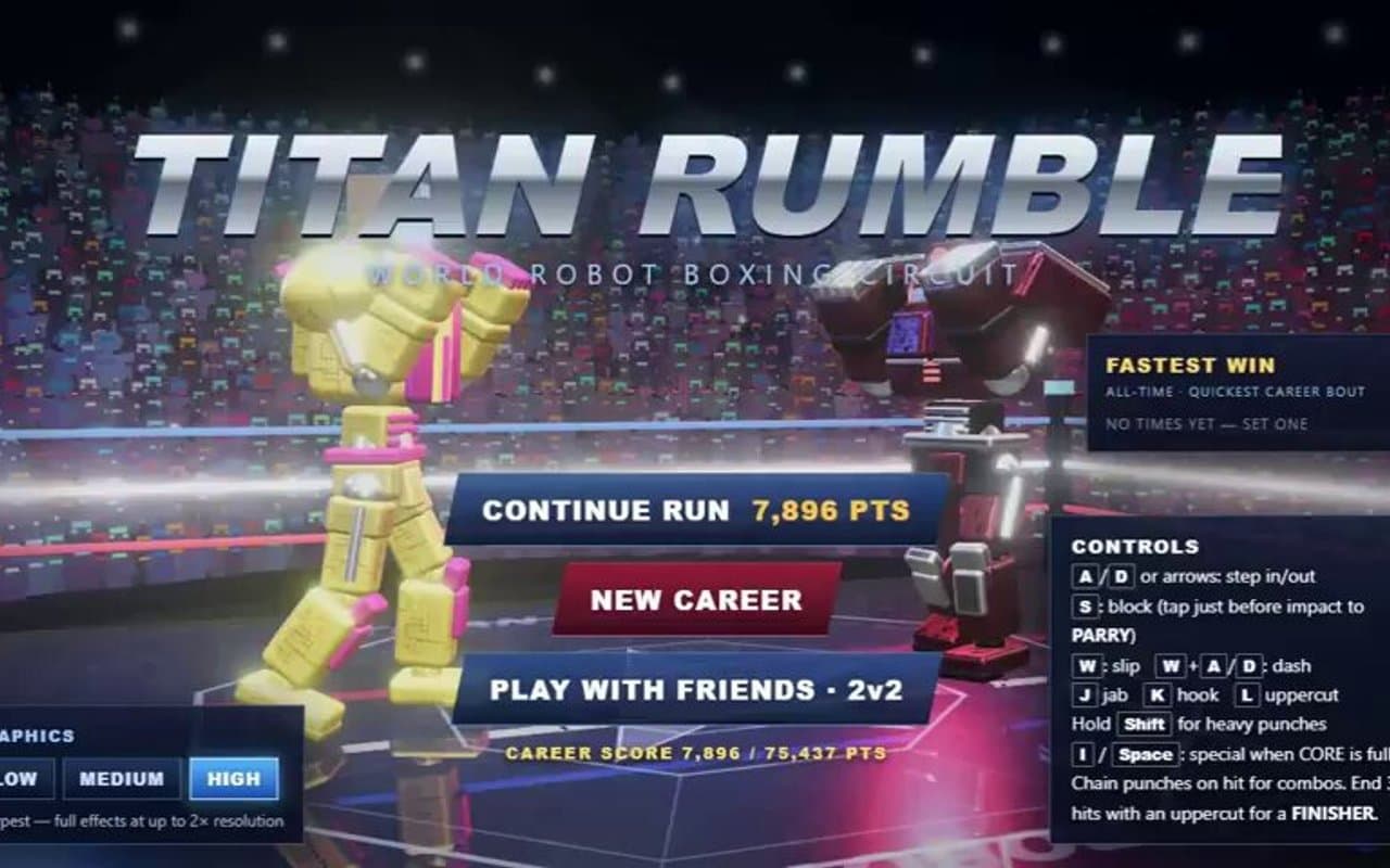 Portada de Titan Rumble