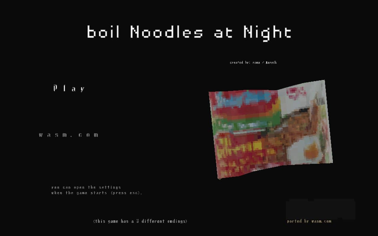 Boil Noodles at Night cover