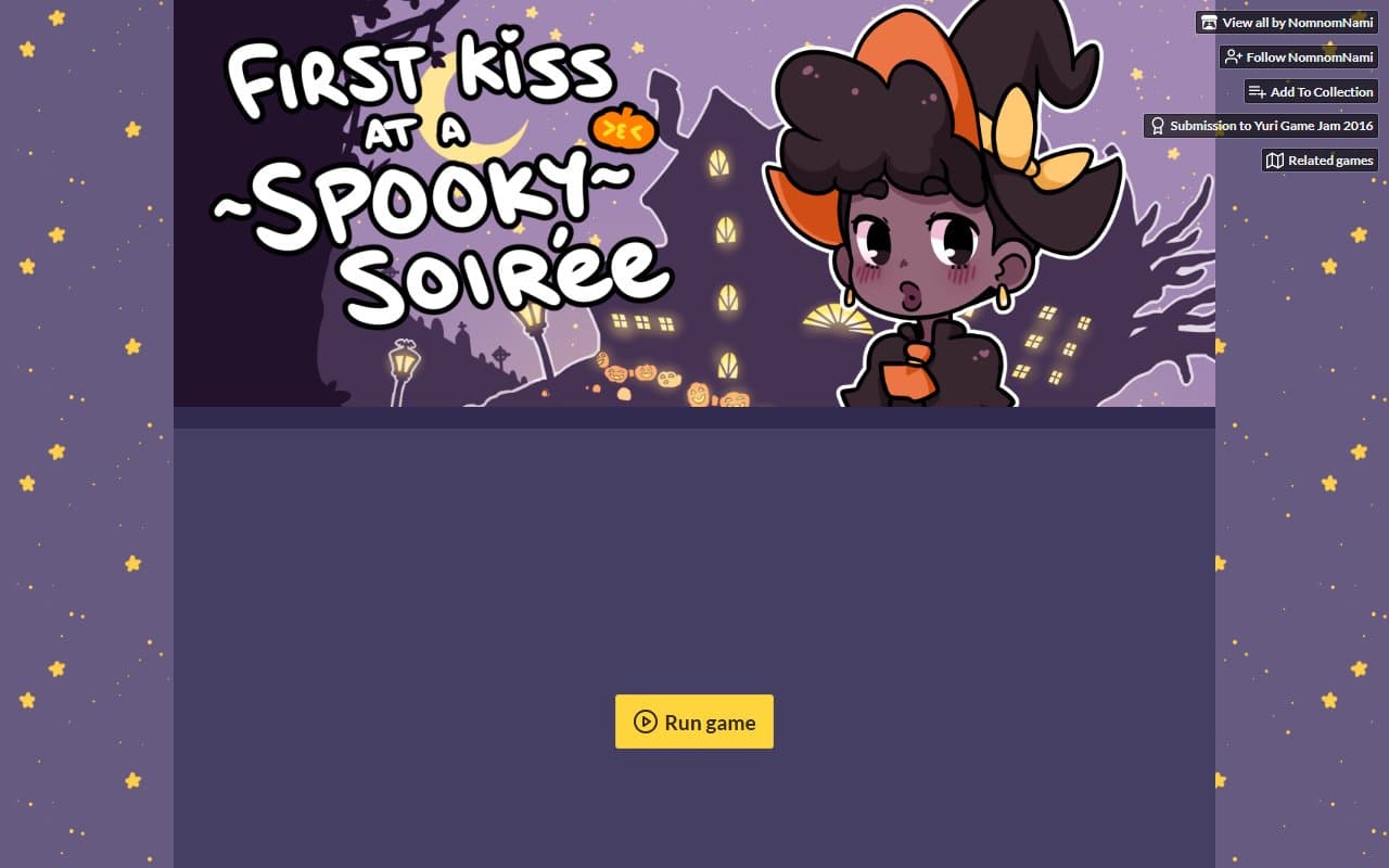 Portada de First Kiss at a Spooky Soiree