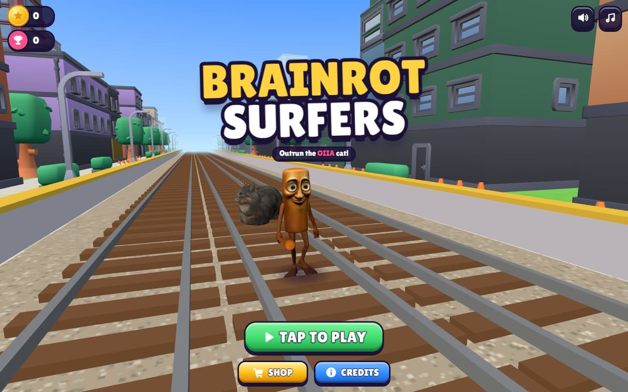 Cover image for Brainrot Surfers