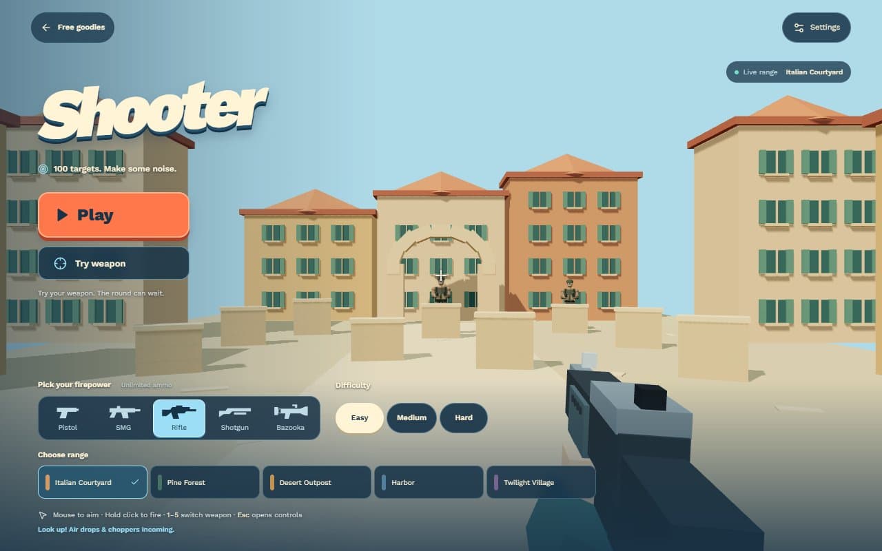 Cover image for Indie Goodies Shooter