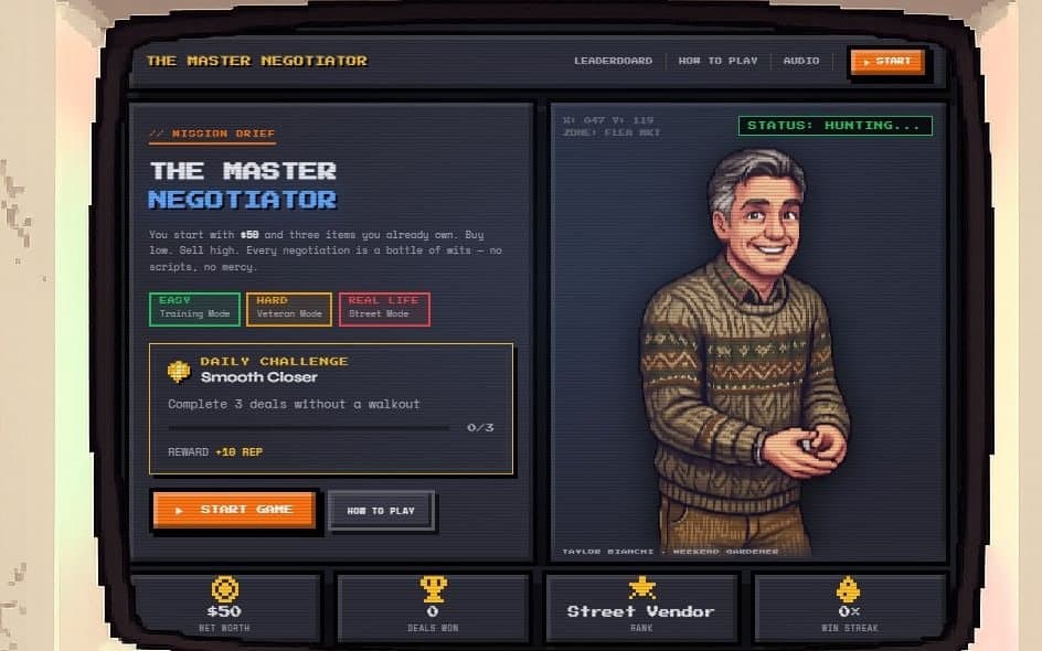 The Master Negotiator cover