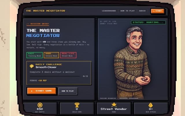 The Master Negotiator preview