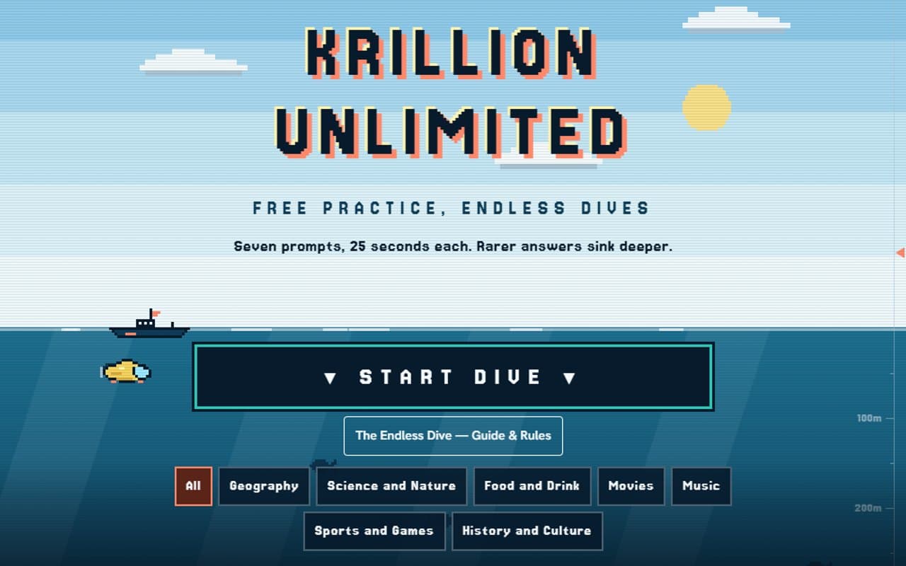 Krillion Today Unlimited cover