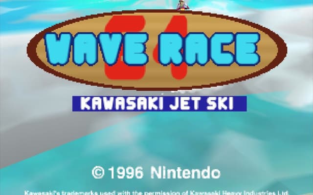 Wave Race 64 preview