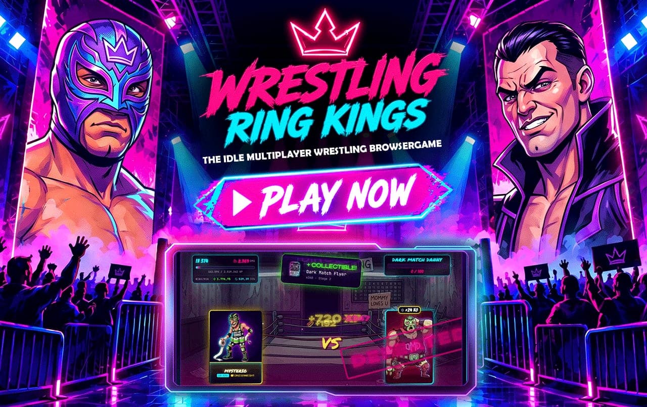 Cover image for WRESTLING RING KINGS