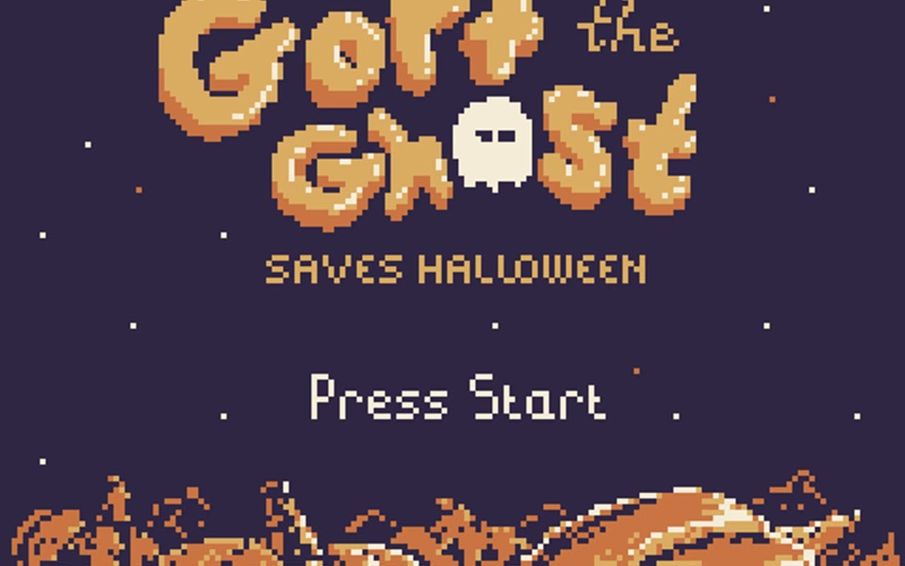 Portada de Gorf the Ghost Saves Halloween
