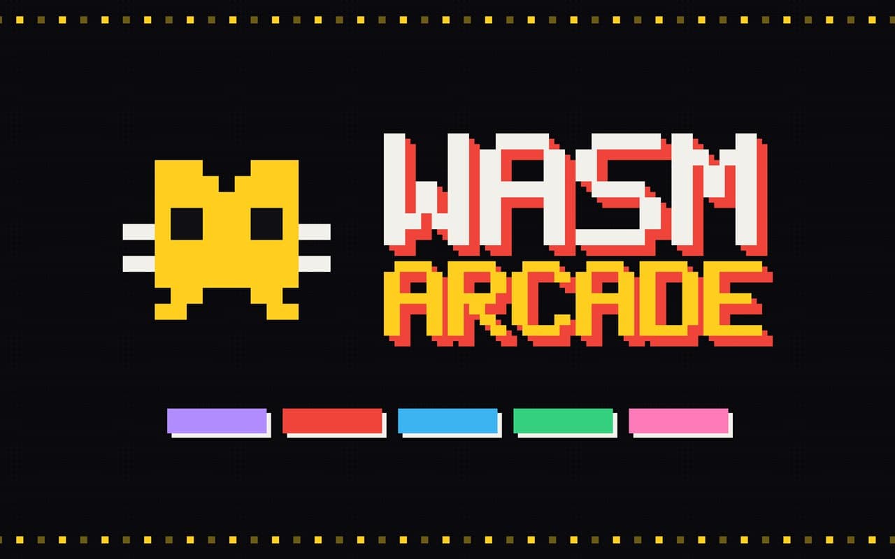 Portada de WASM Arcade