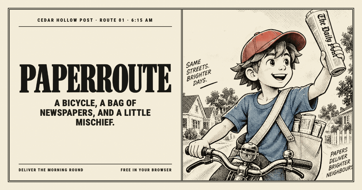 Cover image for PaperRoute