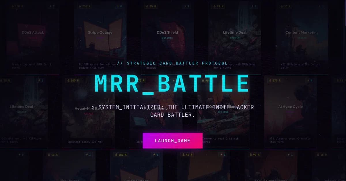 MRR Battle cover