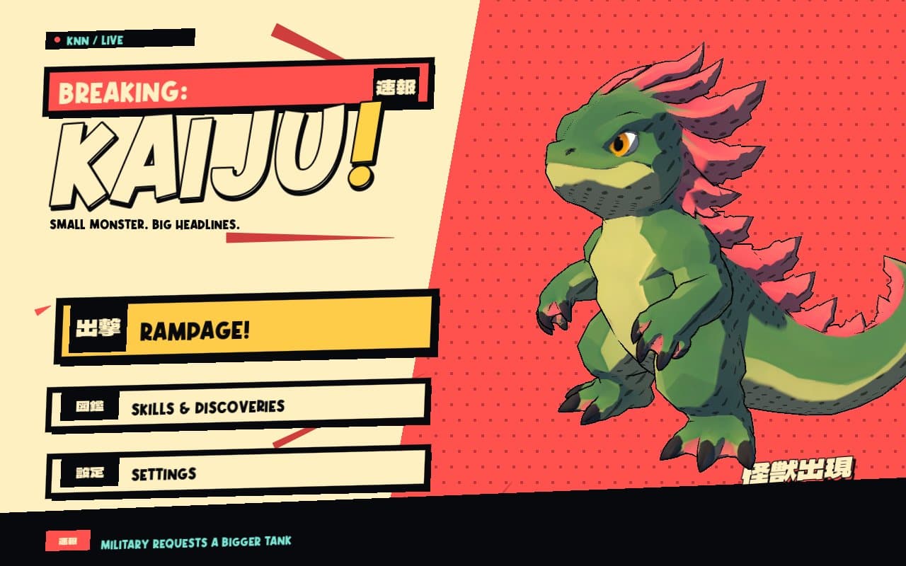 Portada de Breaking: Kaiju!