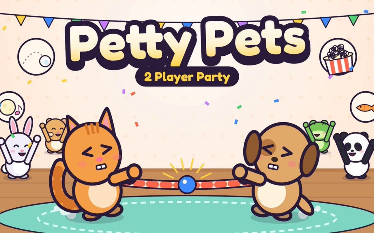 Portada de Petty Pets: 2 Player Party