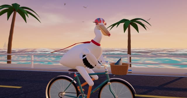 Pelican on a Bike preview