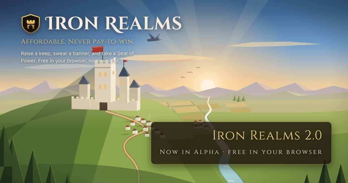 Capa de Iron Realms
