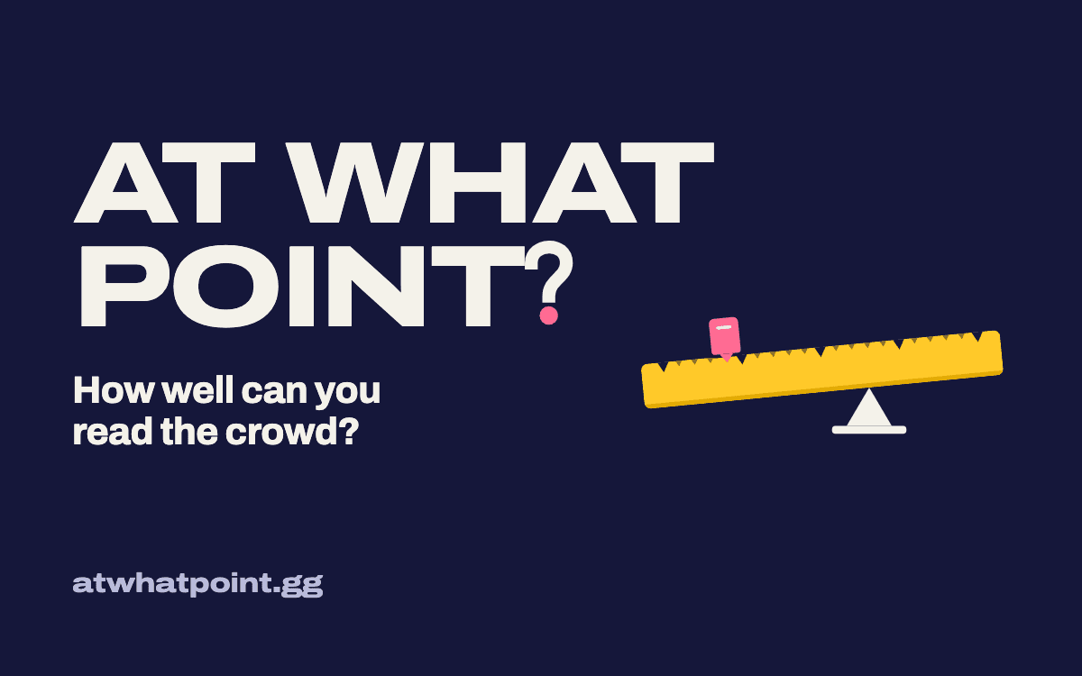 Capa de At What Point?