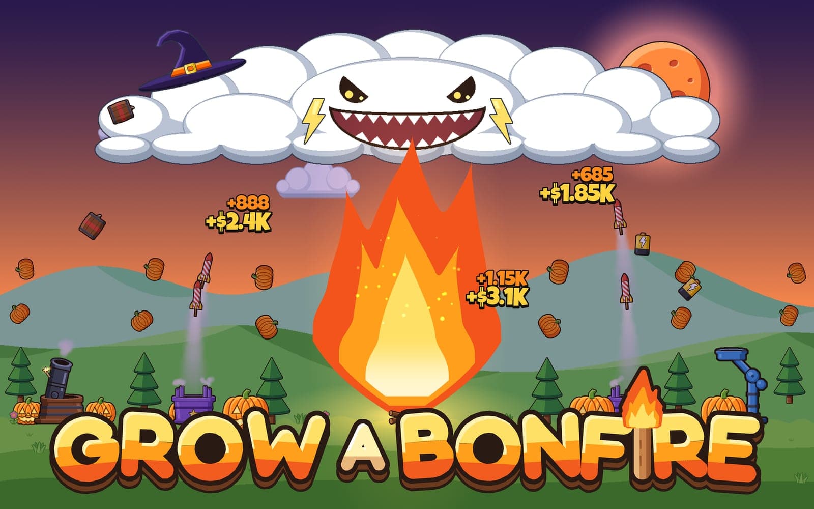Portada de Grow a Bonfire