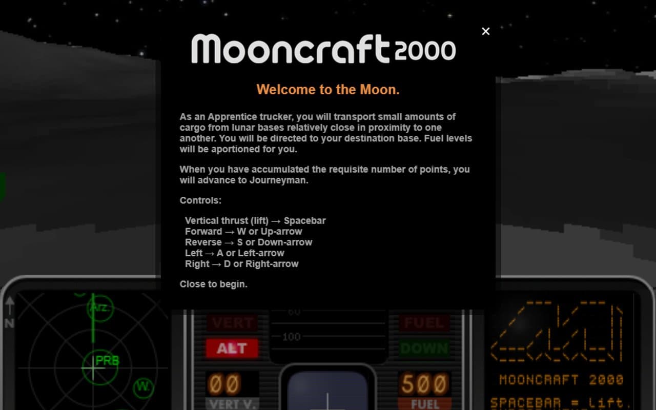 Cover image for Mooncraft 2000