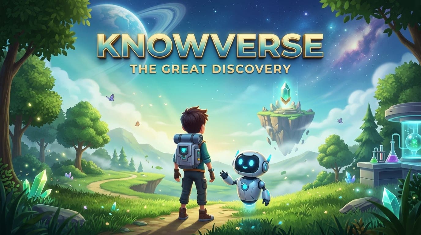 Cover image for Knowverse: The Great Discovery by abdouyacin