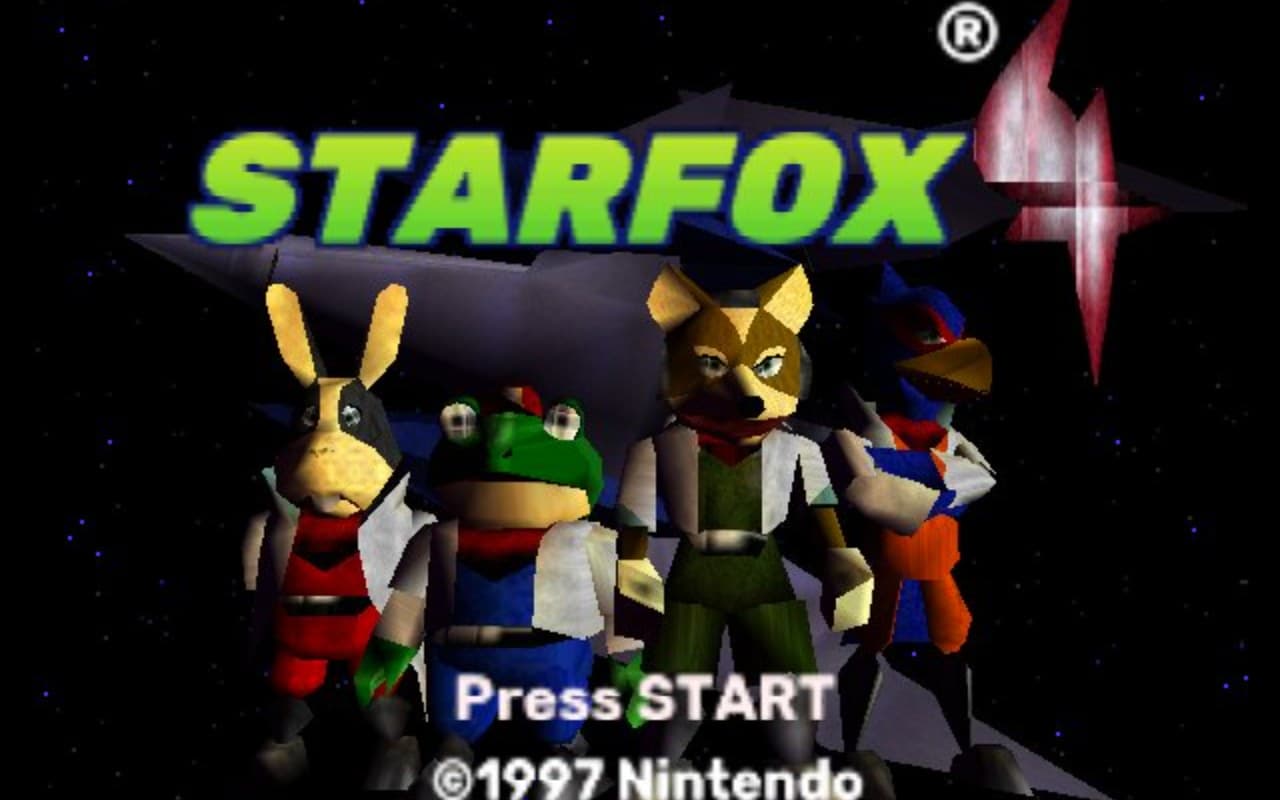 Star Fox 64 cover