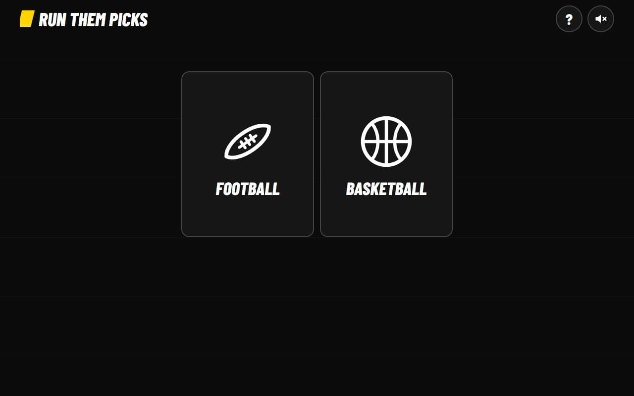 Cover image for Run Them Picks