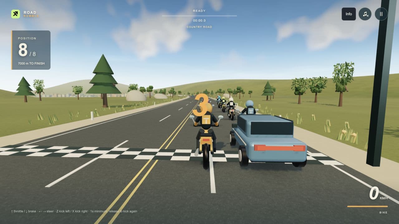 Portada de Road Rumble — XRHSHUI Games