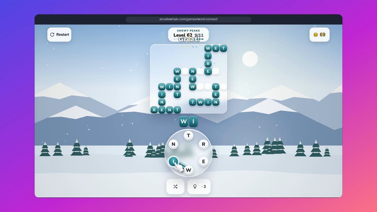 Portada de Word Connect — Crossword Word Puzzle Online | Arcade Whale
