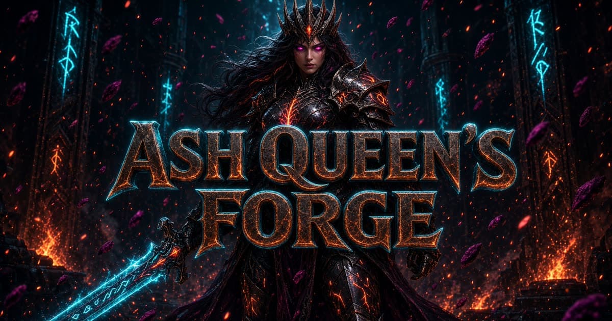 Capa de Ash Queen's Forge