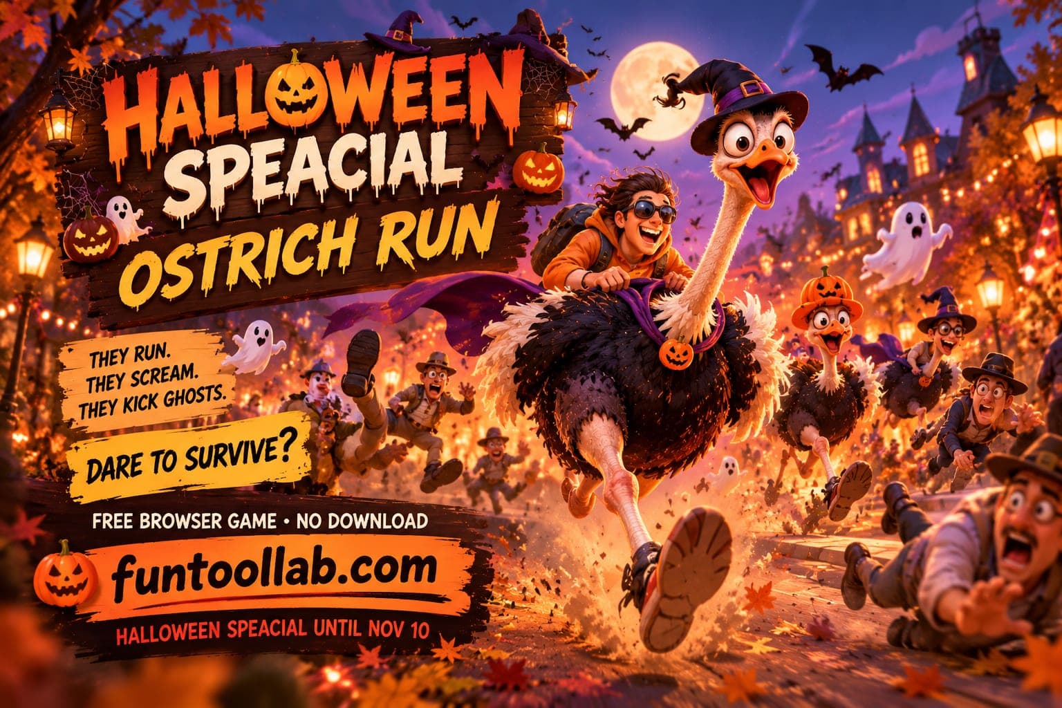 Portada de Ostrich Run