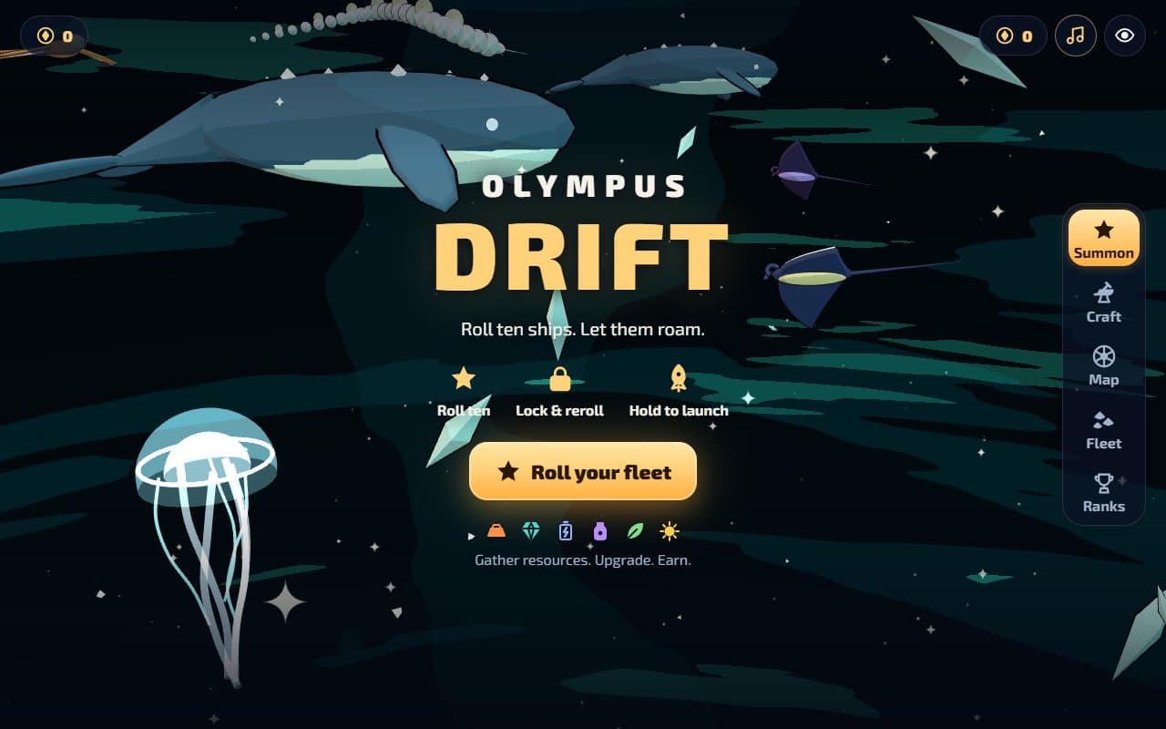 Cover image for Olympus Drift