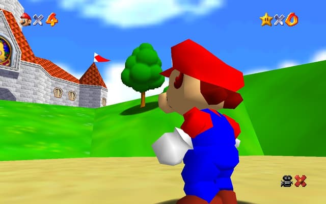 Super Mario 64 WebGL preview