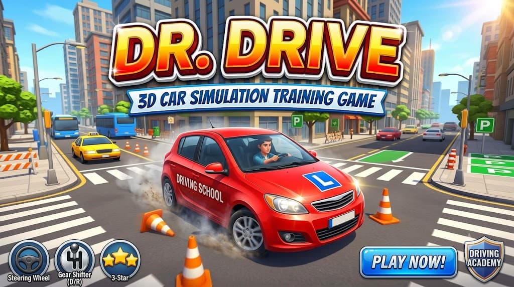 Cover image for Dr. Drive 3D Car Simulator