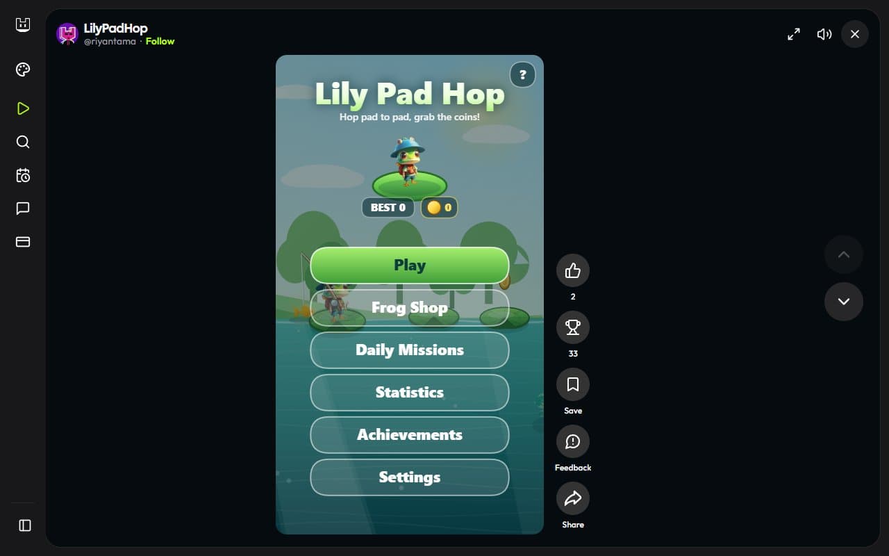 Lilypad Hop cover