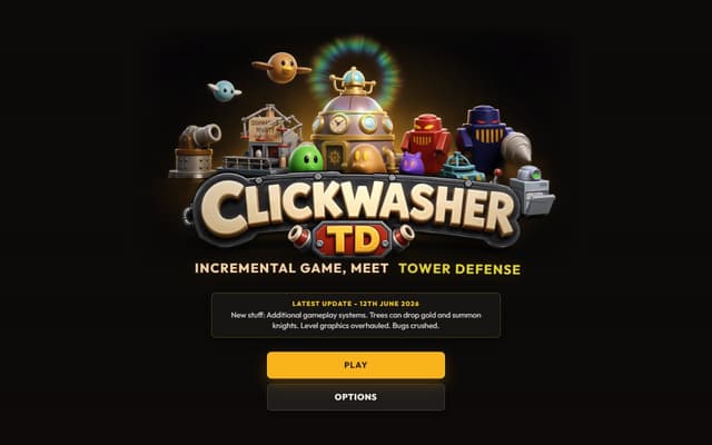 Clickwasher TD preview