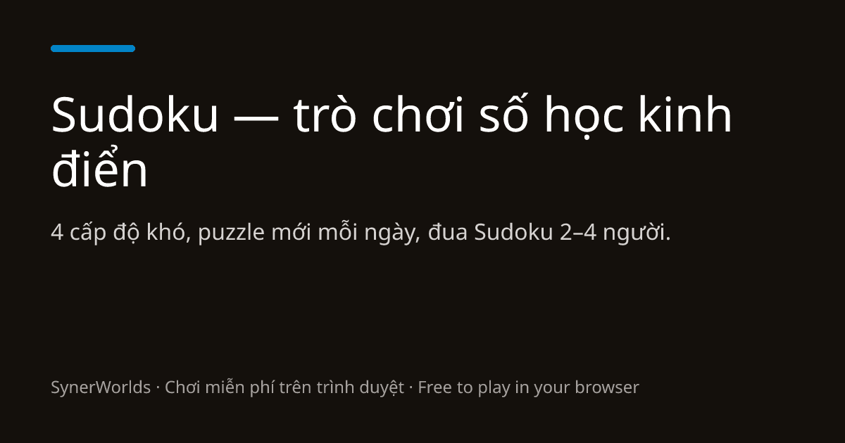 Portada de Sudoku