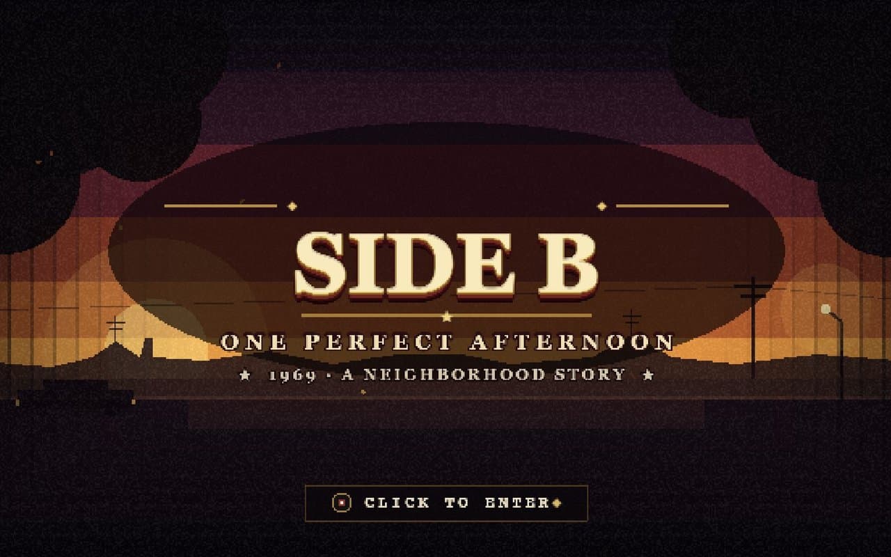 Cover image for Side B: One Perfect Afternoon (1969)