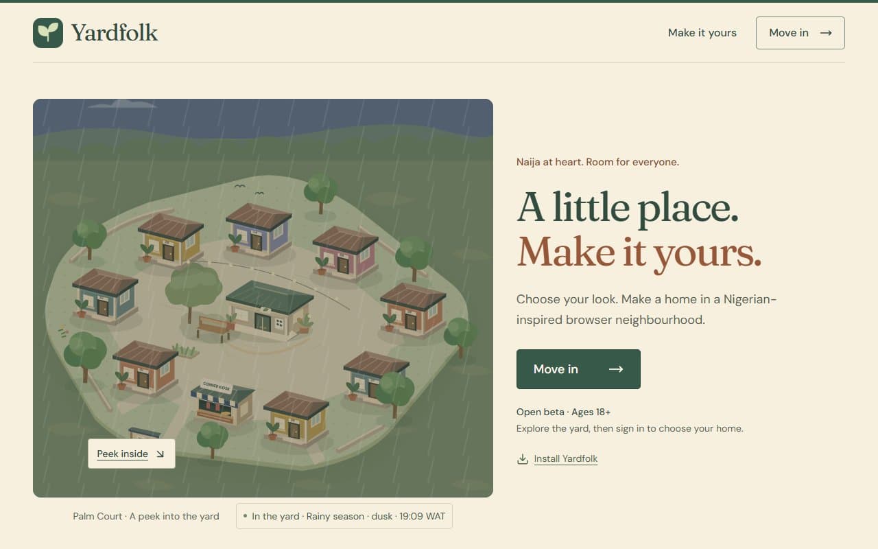 Cover image for Yardfolk